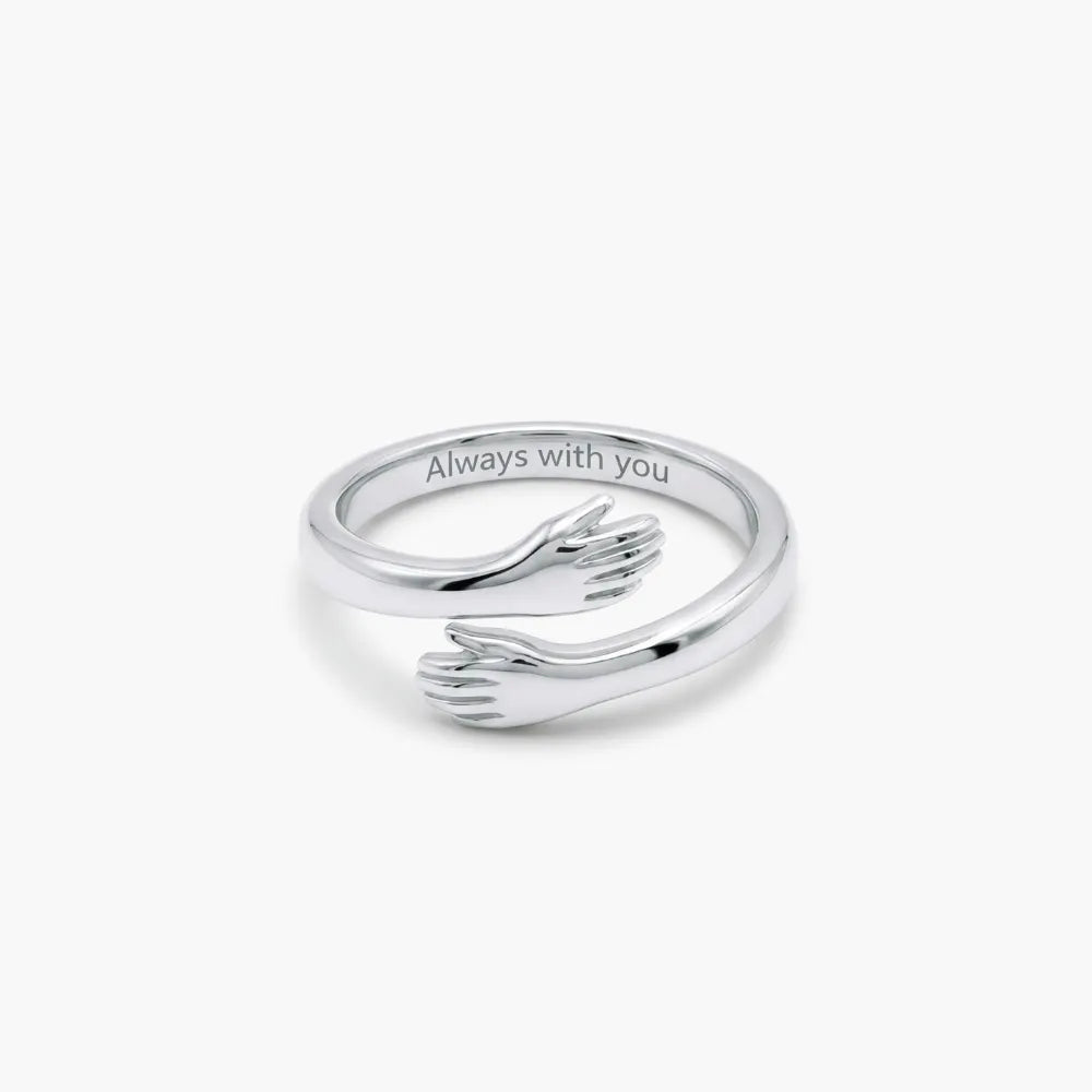 Grandmother & Granddaughter - Hug Ring