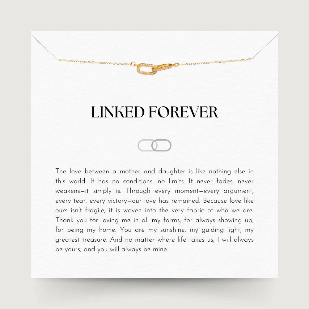 Mother & Daughter - Linked Forever Necklace