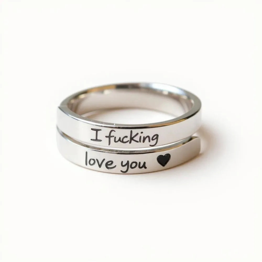 I F♡cking Love You Ring