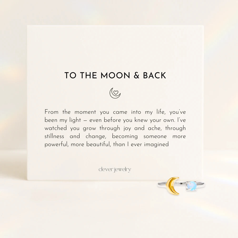 To the Moon & Back Ring