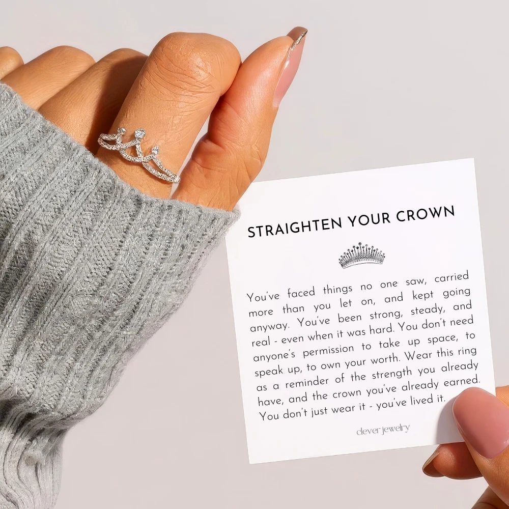 Straighten Your Crown Ring