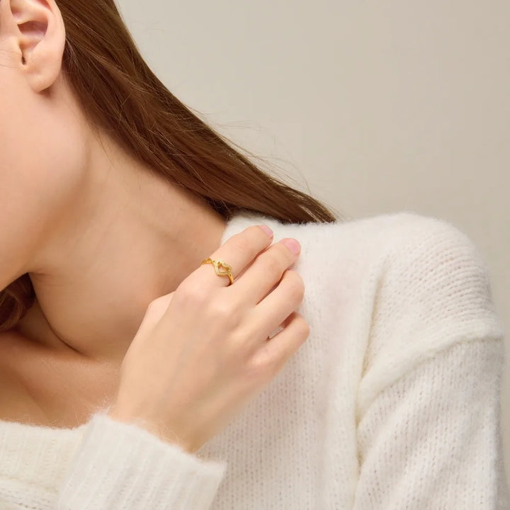 Mother & Daughter - Infinity Heart Ring
