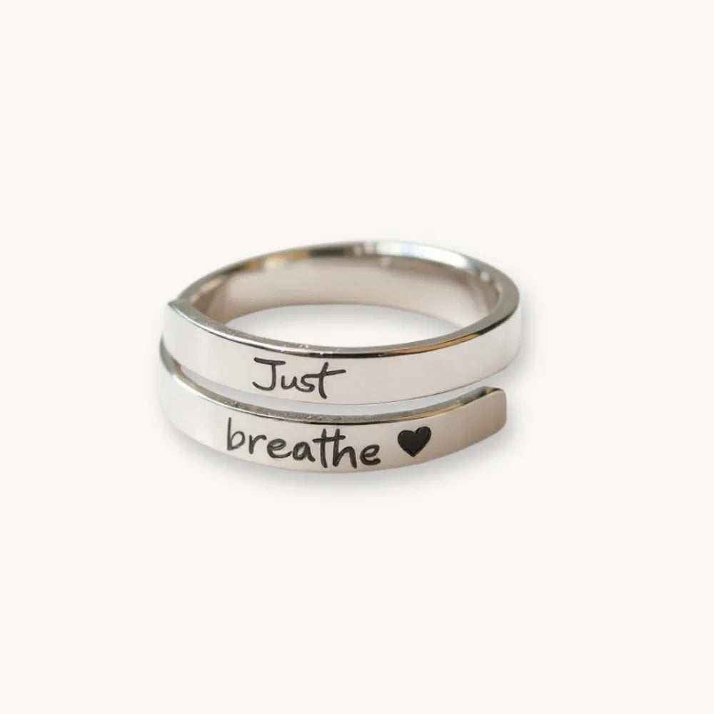 Just Breathe Ring