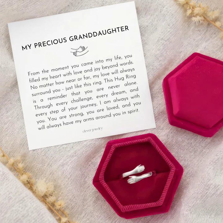 My Precious Granddaughter - Hug Ring