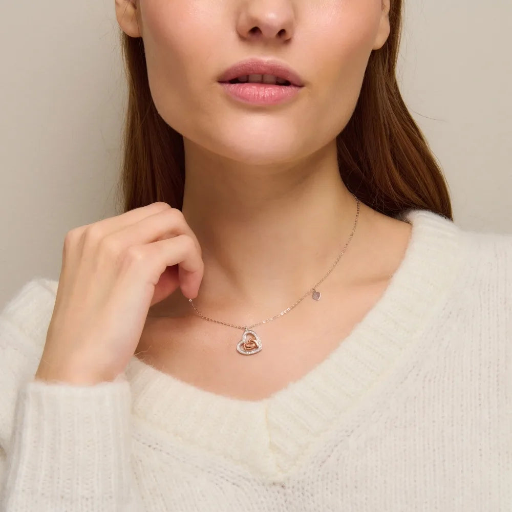 Mom To Be - Baby Feet Necklace