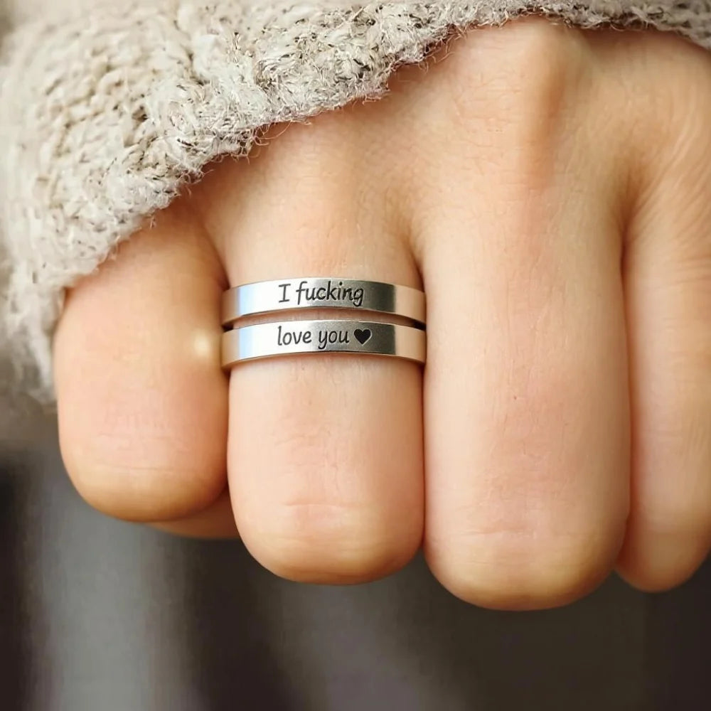 I F♡cking Love You Ring