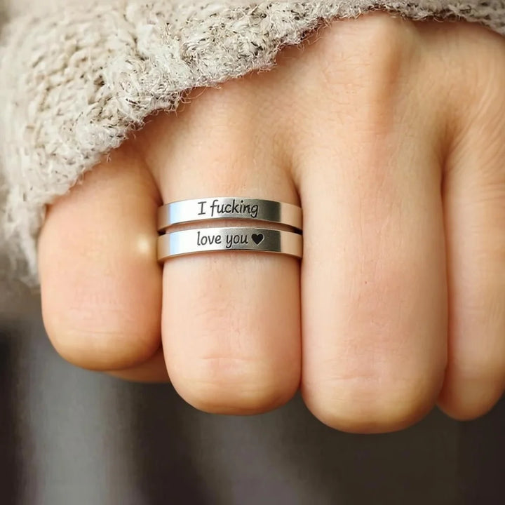 I F♡cking Love You Ring