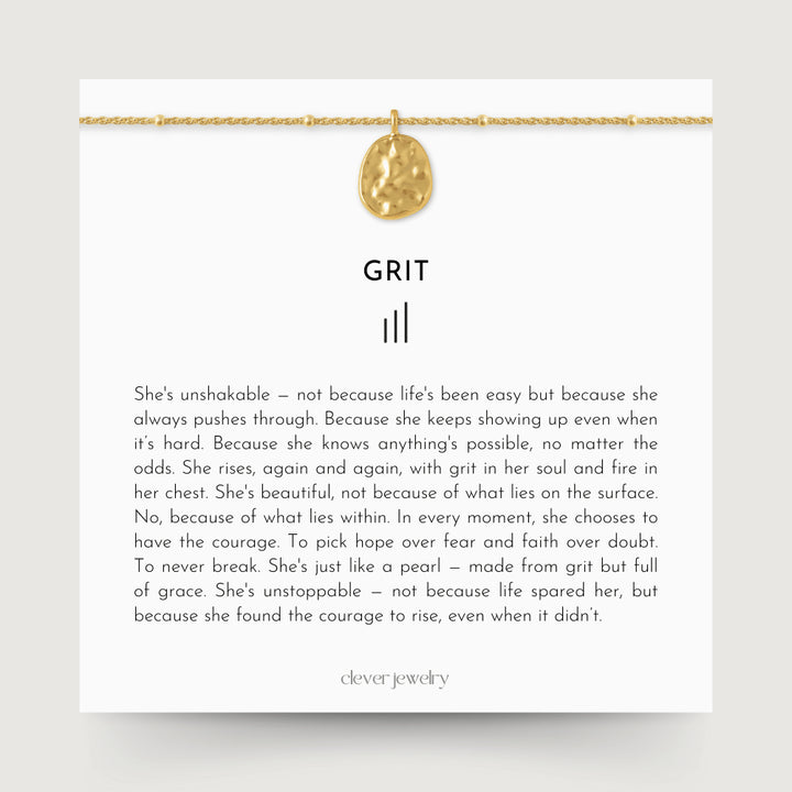 Grit Pendant Necklace