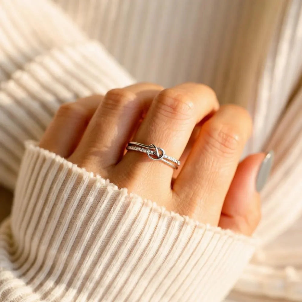 Mother & Daughter - Linked Forever Ring