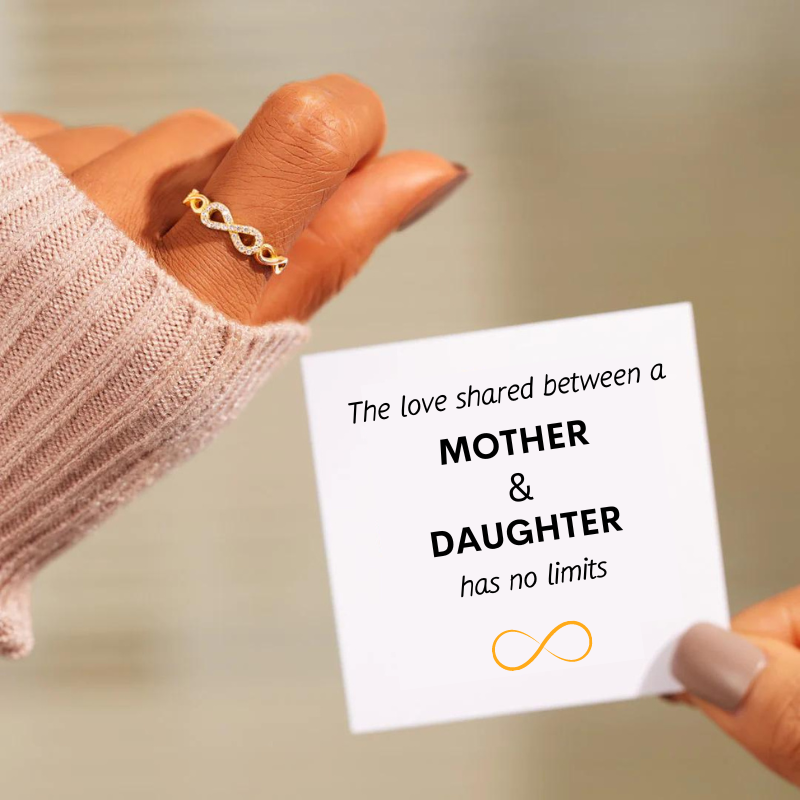 Mother & Daughter - Infinity Ring – Clever Jewelry