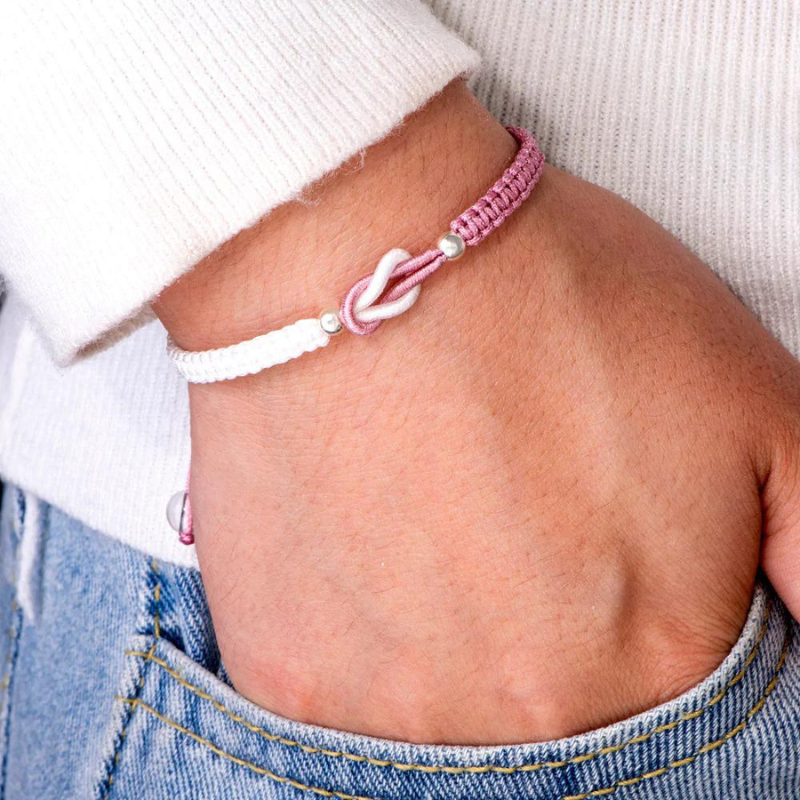 Mother & Daughter Forever Linked - Braided Bracelet