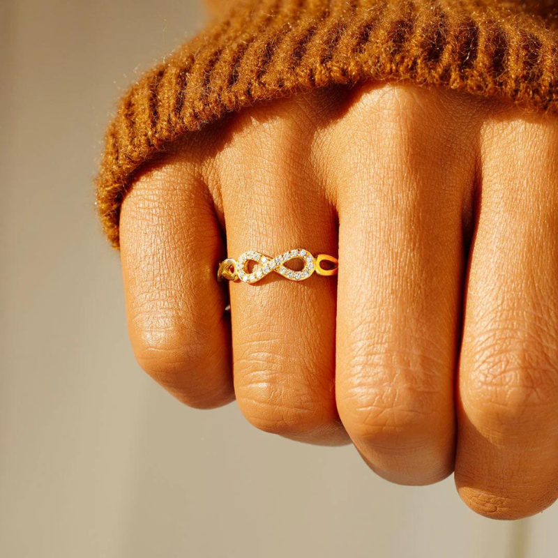 Mother & Daughter - Infinity Ring – Clever Jewelry